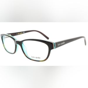 Kate Spade Blakely Tortoiseshell & Blue Prescription Glasses Frames